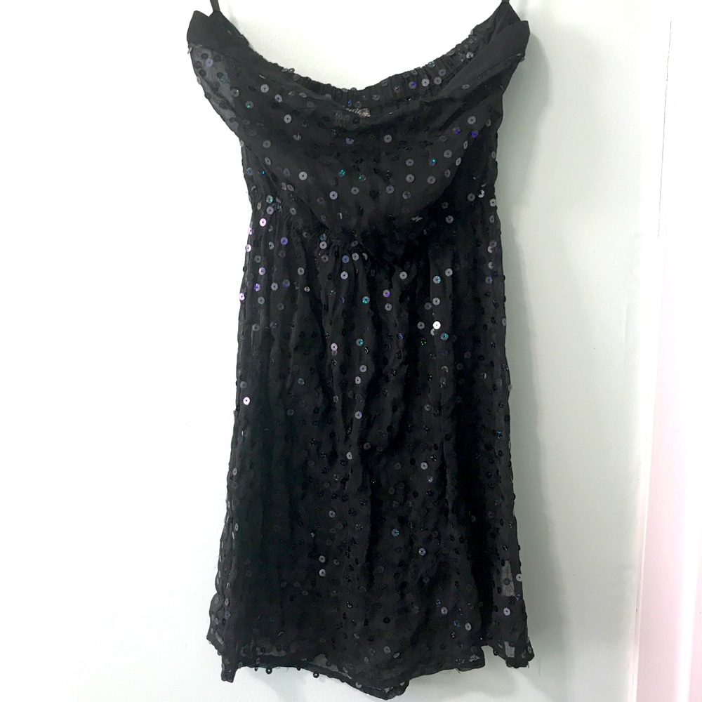 Free People Sheer Sequin top